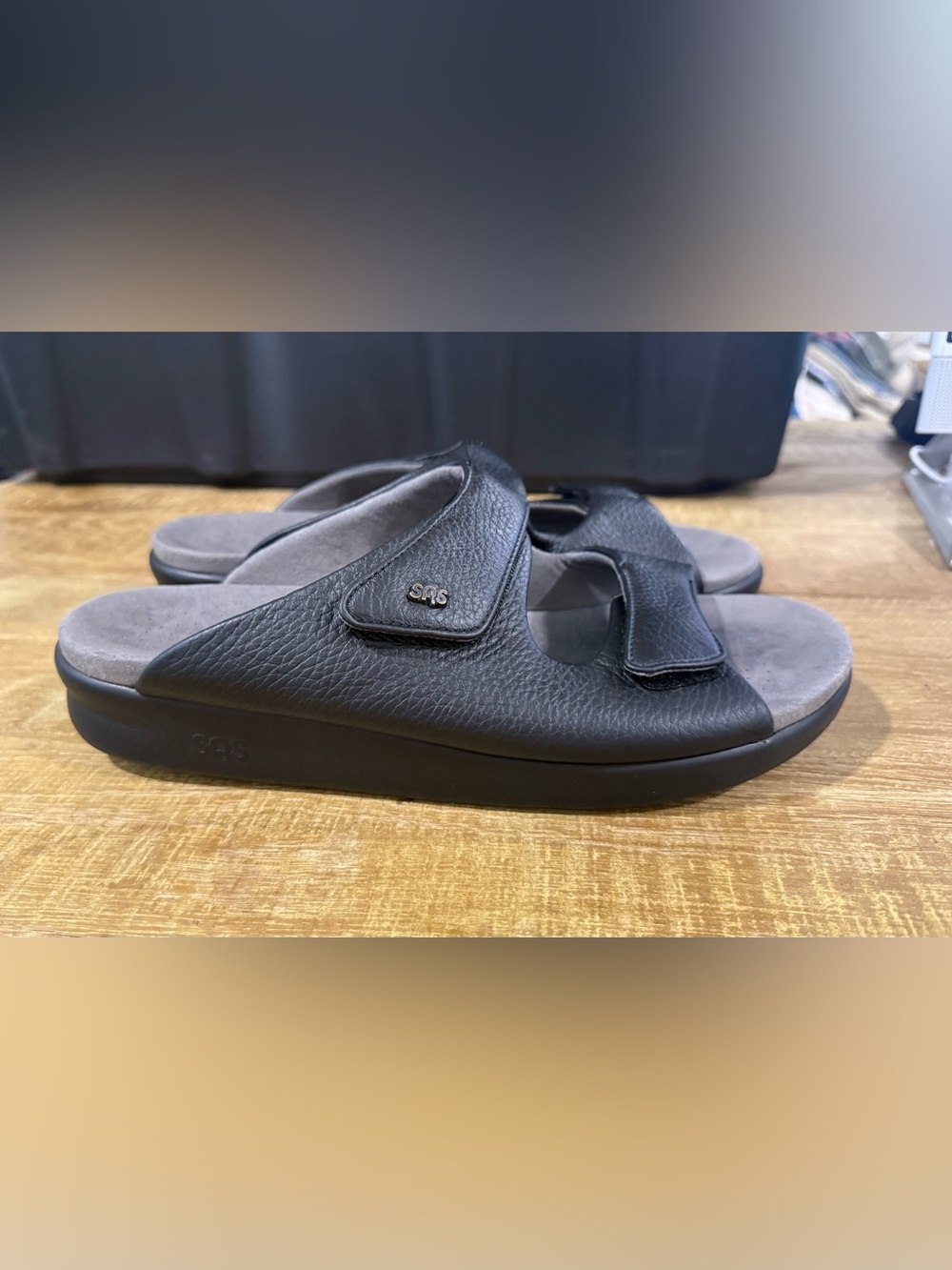 SAS | The Cozy Slide Sandals | Black | Size 10.5 N